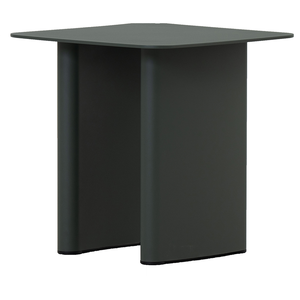 Masa terasa LIVINTWIST Victory, aluminiu, 44 x 44 x 45 cm, verde