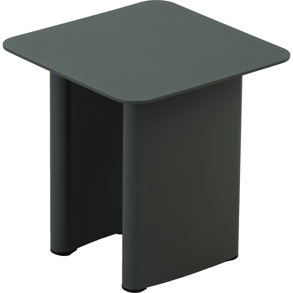 Masa terasa LIVINTWIST Victory, aluminiu, 44 x 44 x 45 cm, verde