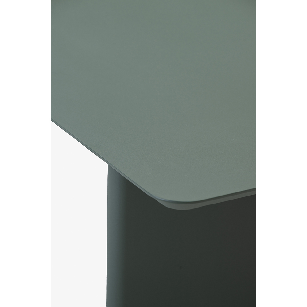 Masa terasa LIVINTWIST Victory, aluminiu, 150 x 75 x 37 cm, verde