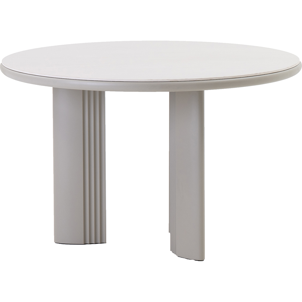 Masa terasa LIVINTWIST Scala, aluminiu, 120 x 75 cm, bej
