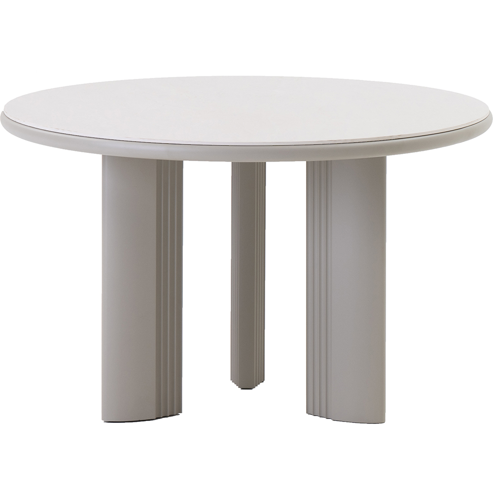 Masa terasa LIVINTWIST Scala, aluminiu, 120 x 75 cm, bej