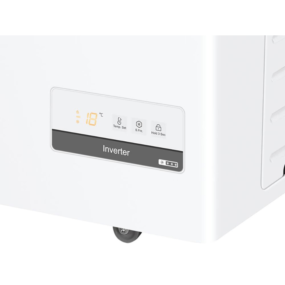 Lada frigorifica HAIER HCE301E, 300 l, H 85 cm, Clasa E, alb