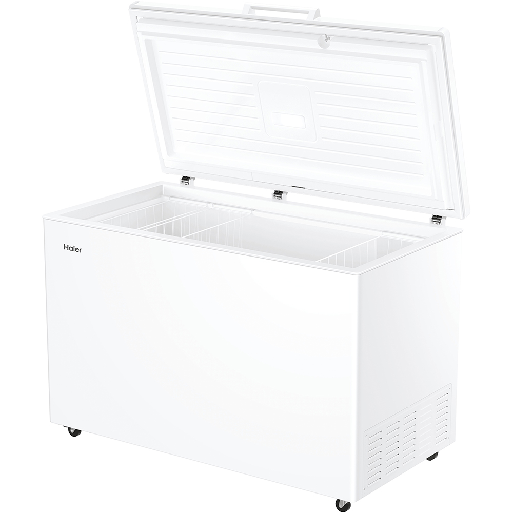Lada frigorifica HAIER HCE420E, Low Frost, 418 l, H 89 cm, Clasa E, alb