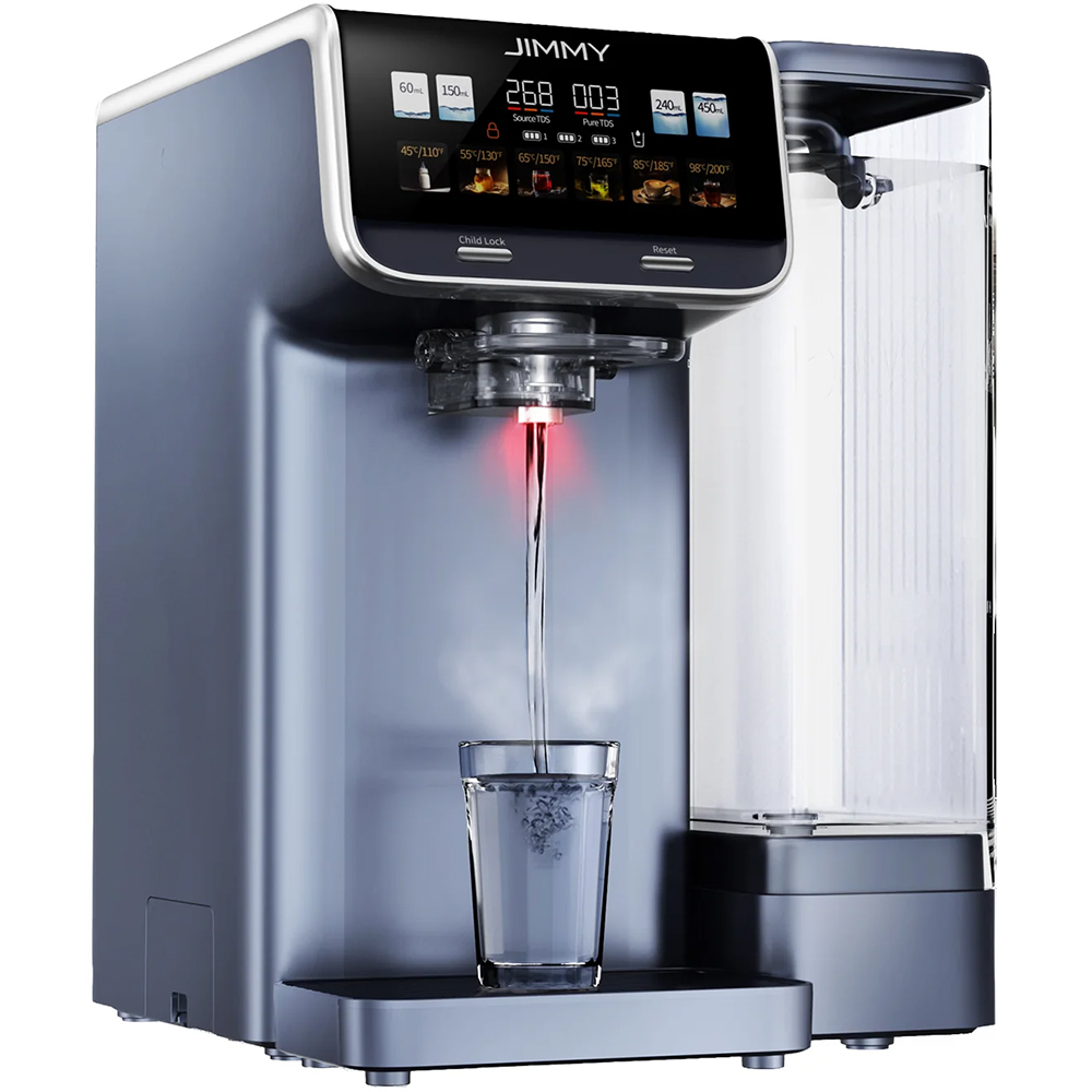 Purificator de apa cu osmoza inversa JlMMY Matrix M9 Pro, 0.3 l/min, 8bar, antracit