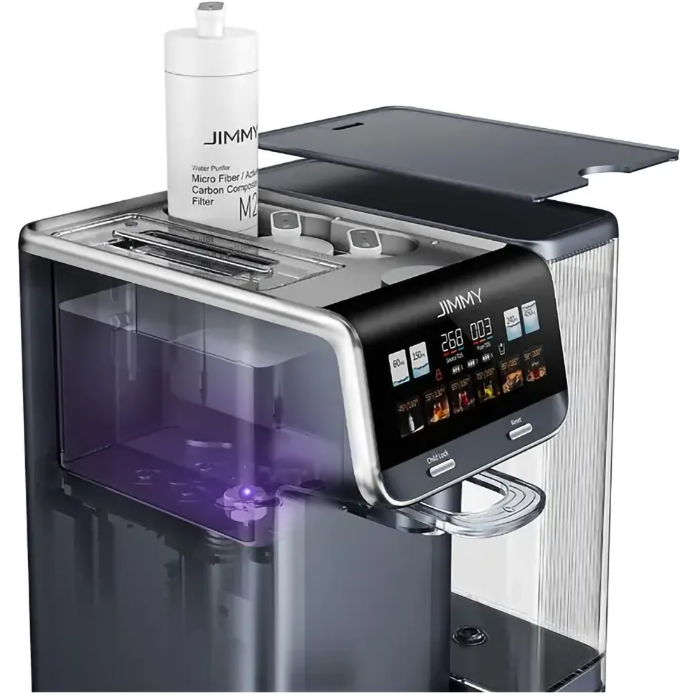 Purificator de apa cu osmoza inversa JlMMY Matrix M9 Pro, 0.3 l/min, 8bar, antracit