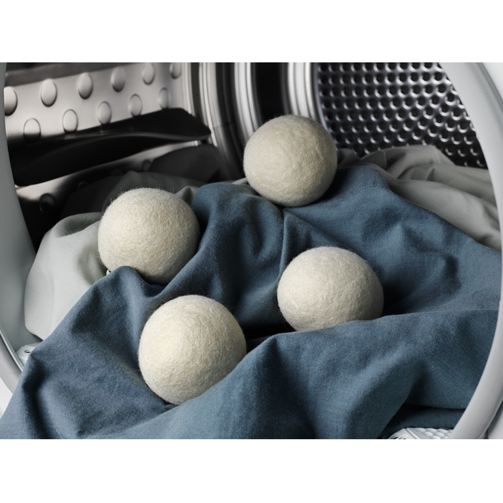 Set 4 mingi antisifonare din lana pentru uscatoare de rufe ELECTROLUX M9YHODB2
