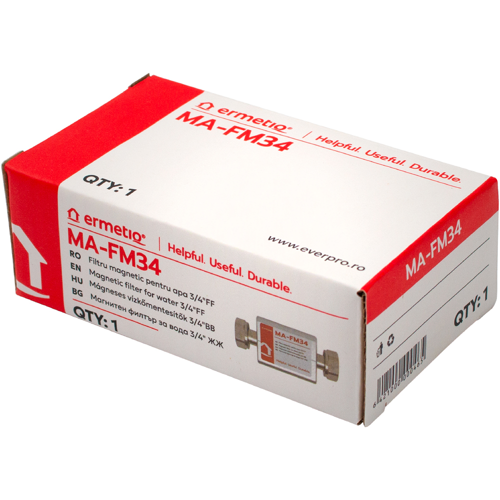 Filtru magnetic pentru apa 3/4 FF
