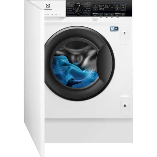 Masina de spalat rufe incorporabila cu uscator ELECTROLUX EW7W368SI, 8/4 kg, 1600rpm, Clasa D/E, alb