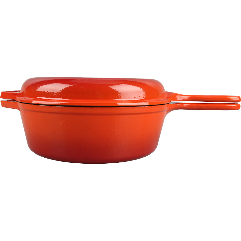 Set tigai MYRIA MC4070, 2 piese, 26cm, fonta, rosu