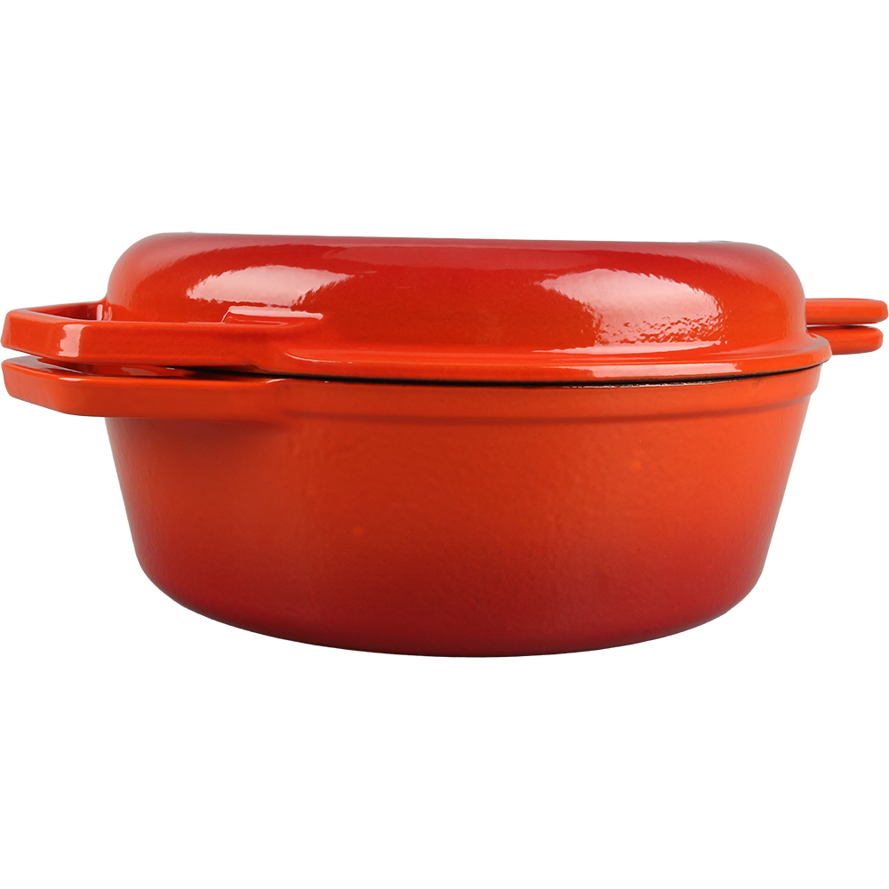 Set tigai MYRIA MC4070, 2 piese, 26cm, fonta, rosu