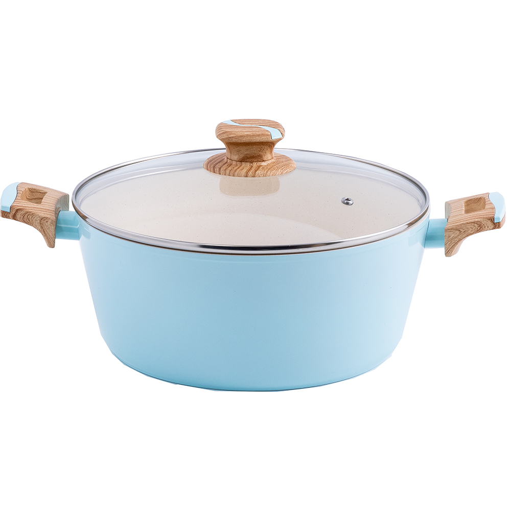 Cratita MYRIA MC4078, aluminiu, 4l, 24cm, albastru l