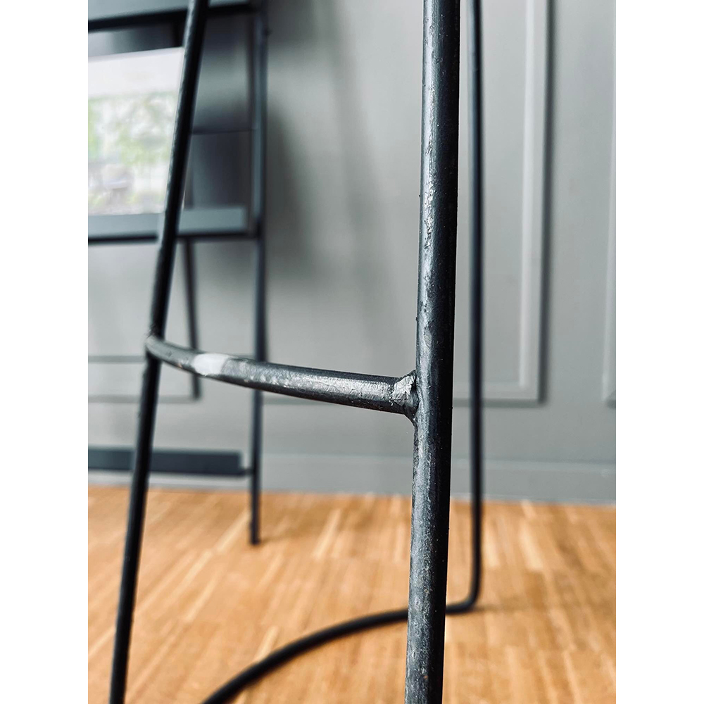 Scaun bar J11301220, 40 x 40 x 79 cm, maro inchis