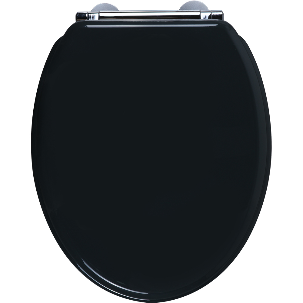 Capac WC GOODHOME Pilica MD328UK02, inchidere lenta, duroplast, gri