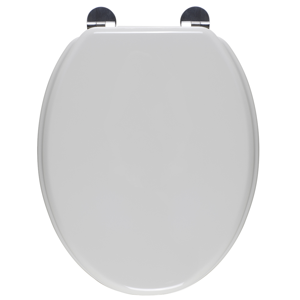 Capac WC GOODHOME Palmi MD382BX04, inchidere lenta, duroplast, alb
