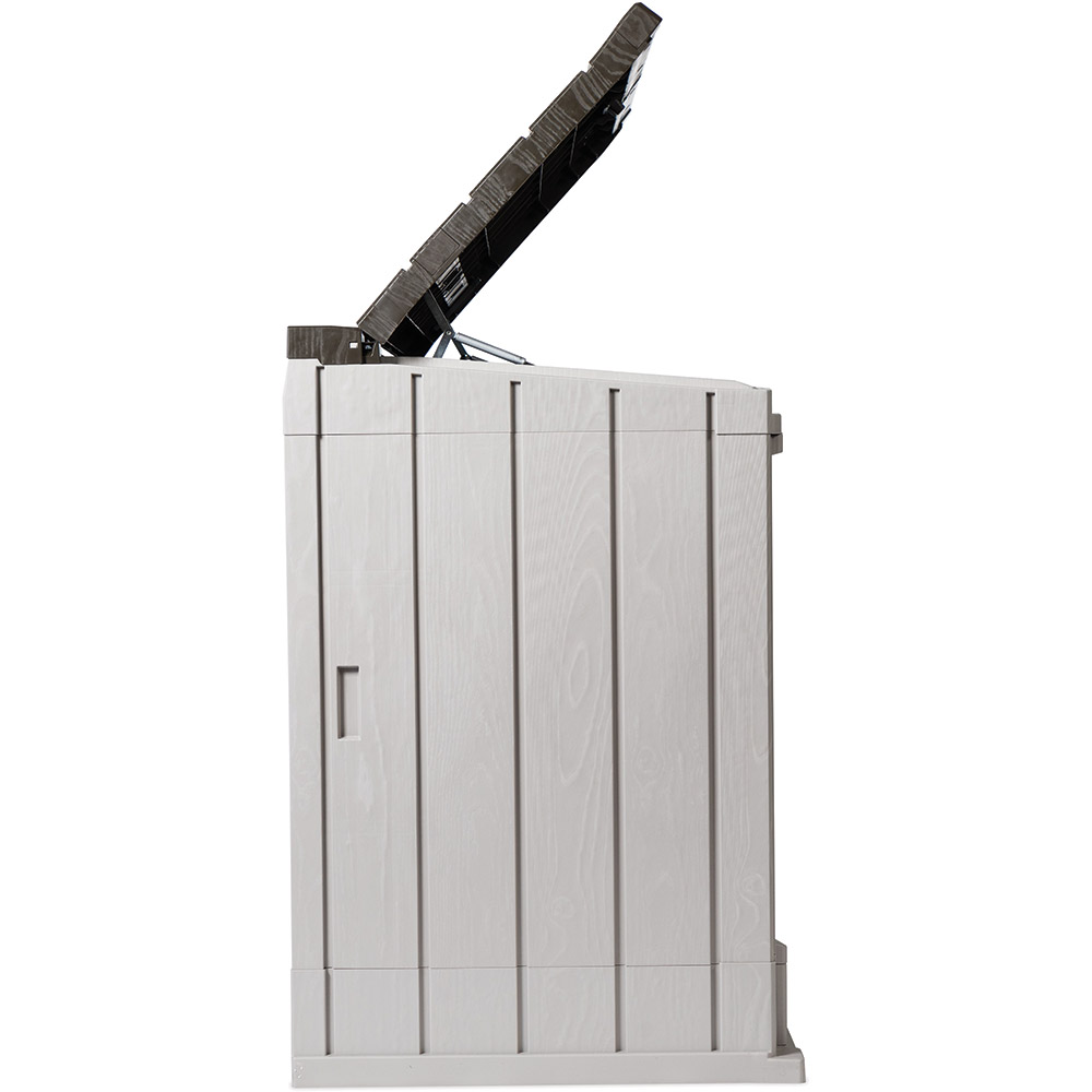 Lada depozitare gradina TOOMAX Stora Way Plus XL, polipropilena, 145 x 85 x 124.5 cm, gri