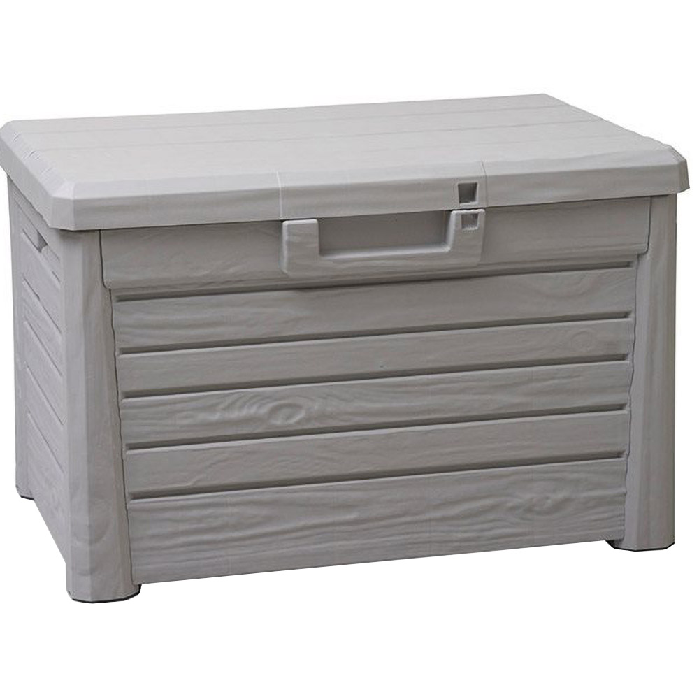 Lada depozitare gradina TOOMAX Florida, polipropilena, 73 x 50.5 x 46.5 cm, gri