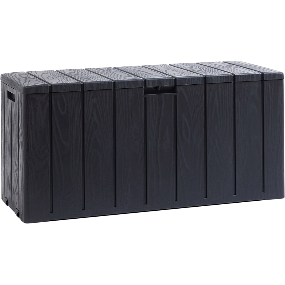 Lada depozitare gradina TOOMAX Bravo, polipropilena, 117.5 x 45 x 56 cm, antracit