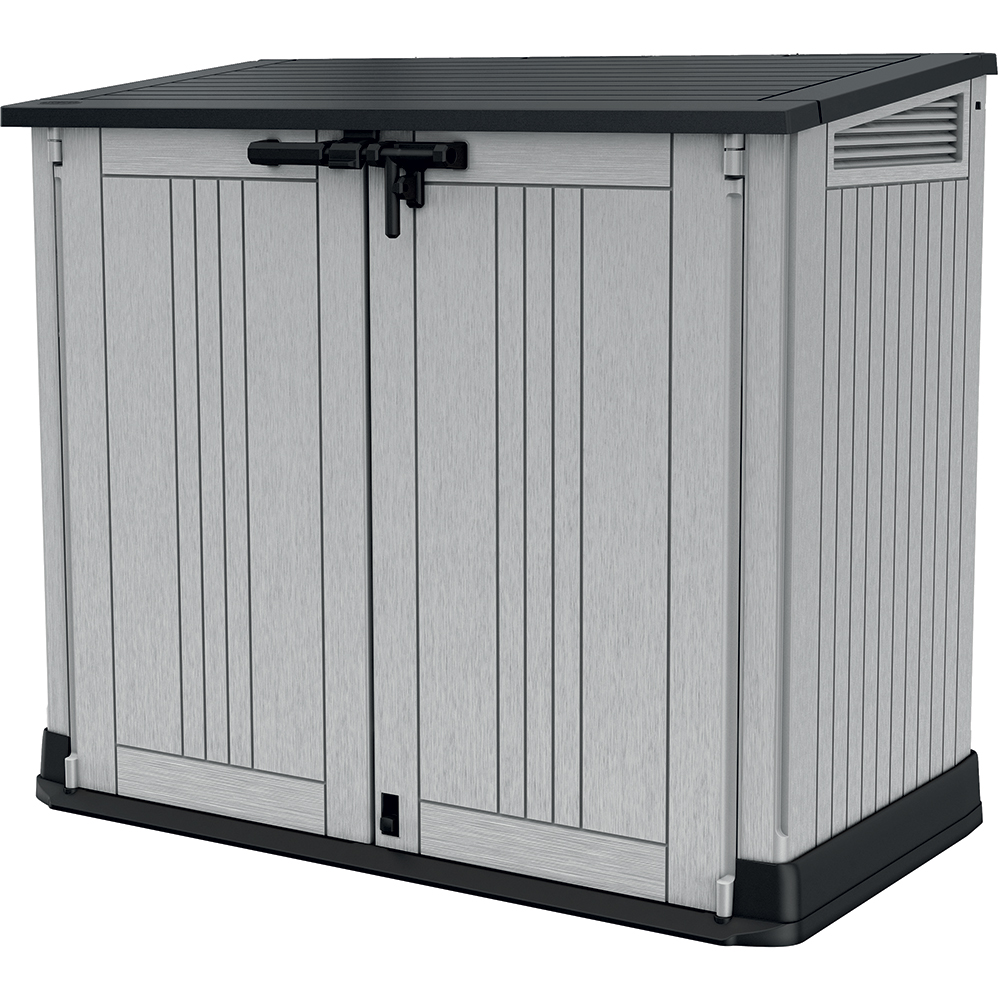 Dulap depozitare gradina KETER Store It Out Midi Sio, polipropilena, 132 x 71.5 x 113.5 cm, antracit