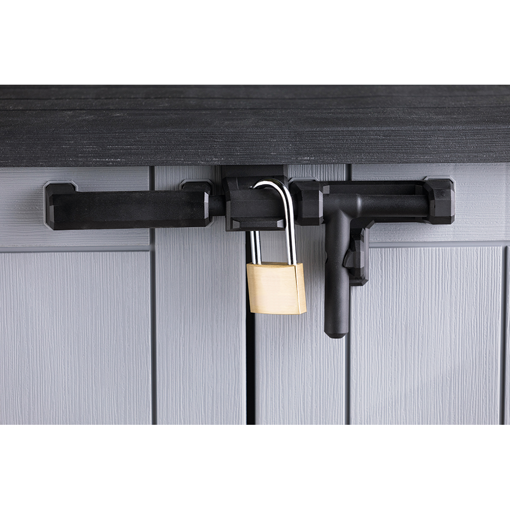 Dulap depozitare gradina KETER Store It Out Midi Sio, polipropilena, 132 x 71.5 x 113.5 cm, antracit