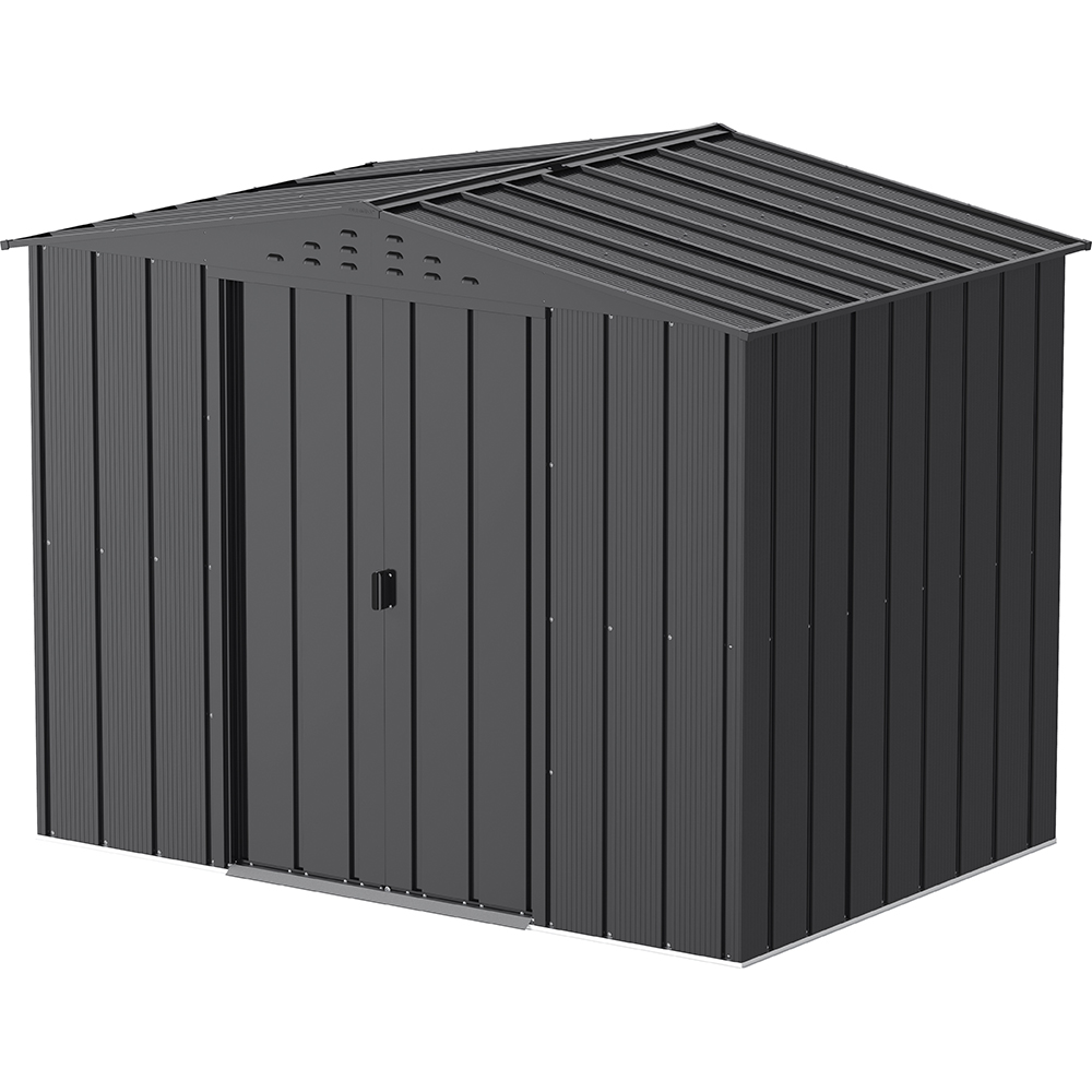 Casuta gradina DURAMAX Top 8X6, otel, 261.6 x 183 x 204.5 cm, antracit