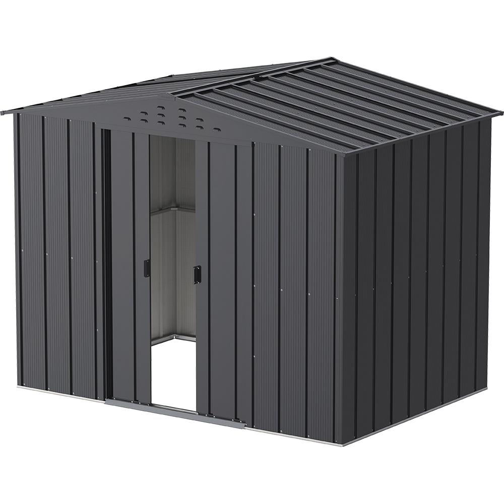 Casuta gradina DURAMAX Top 8X6, otel, 261.6 x 183 x 204.5 cm, antracit