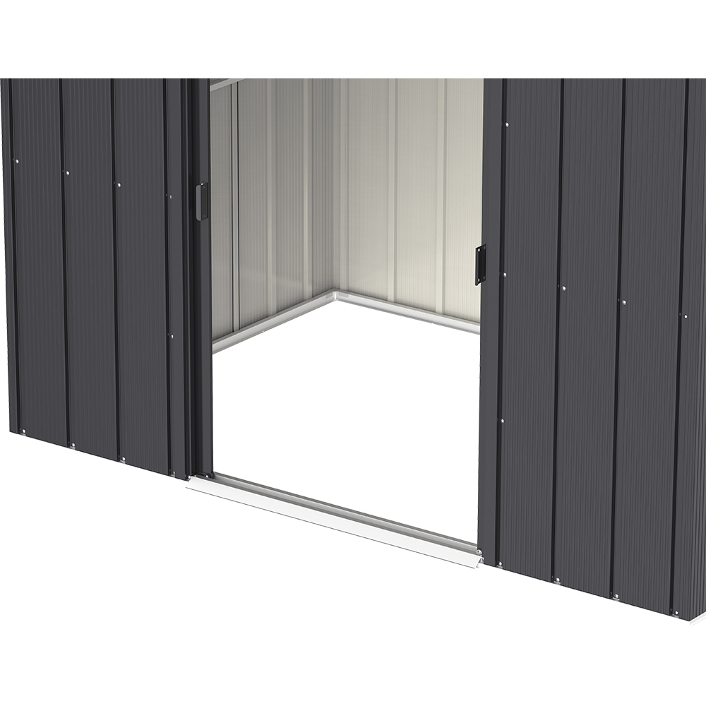 Casuta gradina DURAMAX Top 8X6, otel, 261.6 x 183 x 204.5 cm, antracit