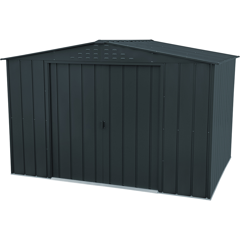 Casuta gradina DURAMAX Top 10X8, otel, 321.8 x 243.3 x 209.3 cm, antracit