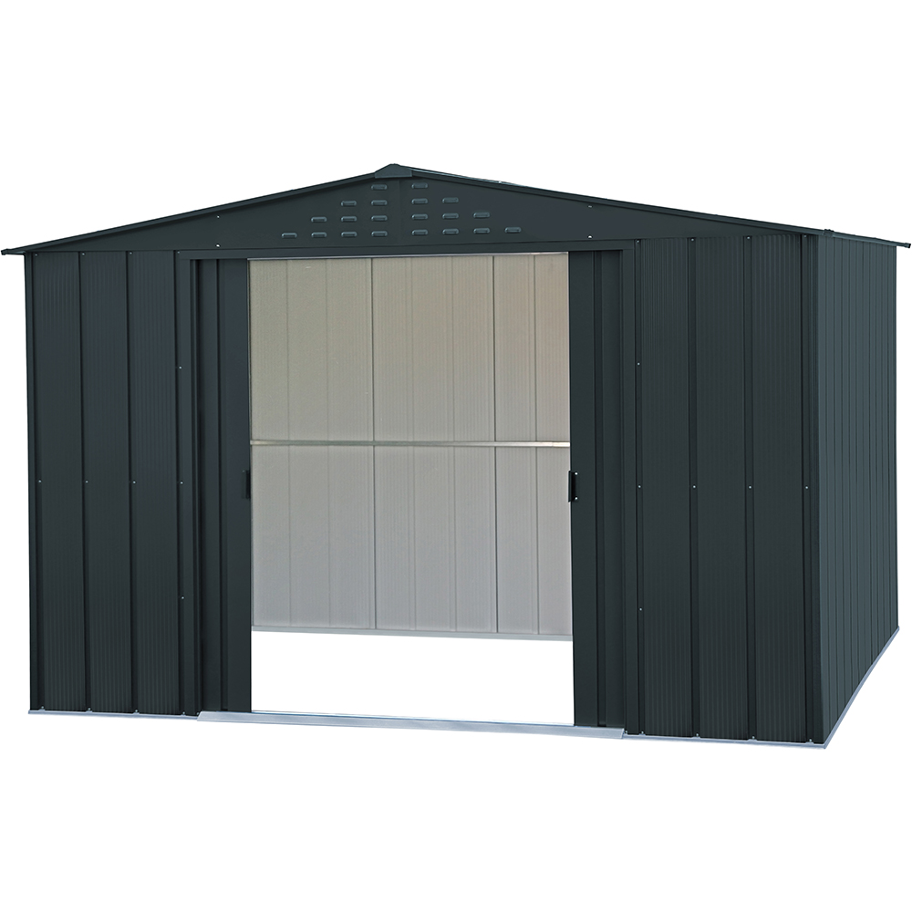 Casuta gradina DURAMAX Top 10X8, otel, 321.8 x 243.3 x 209.3 cm, antracit