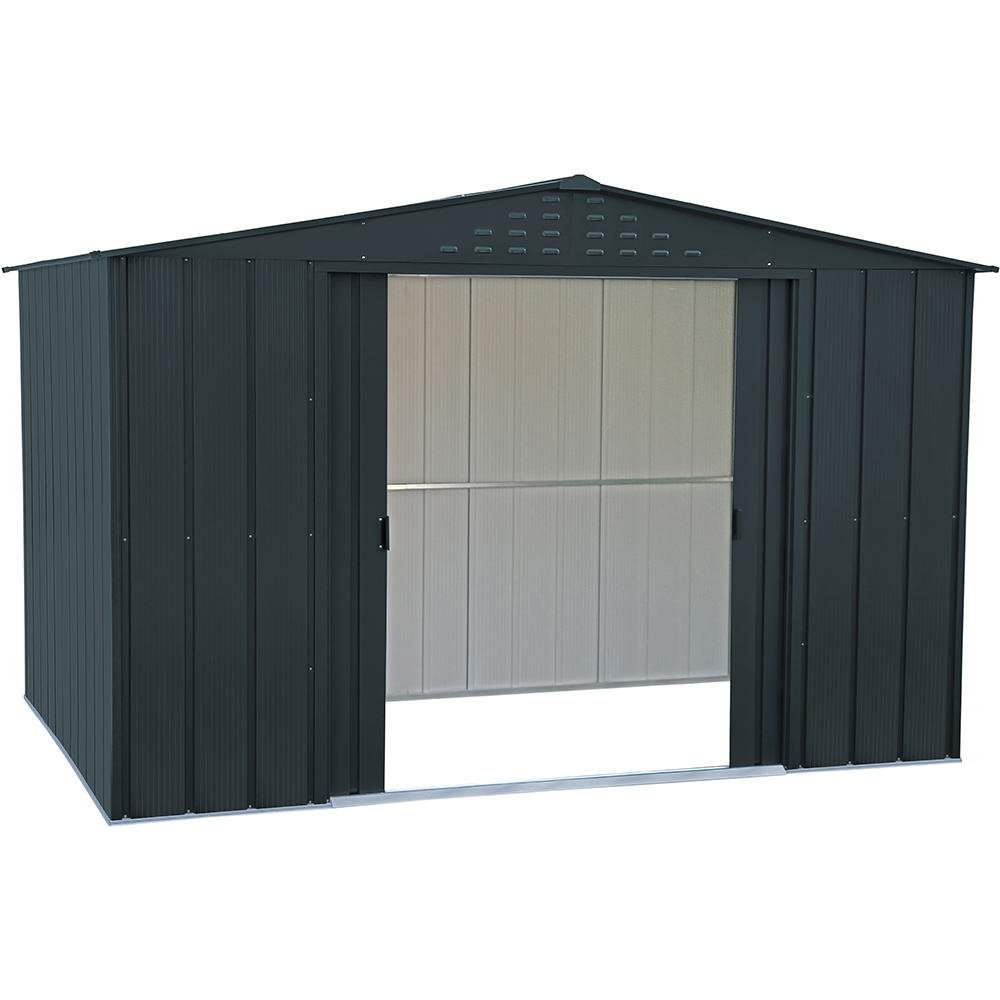 Casuta gradina DURAMAX Top 10X8, otel, 321.8 x 243.3 x 209.3 cm, antracit