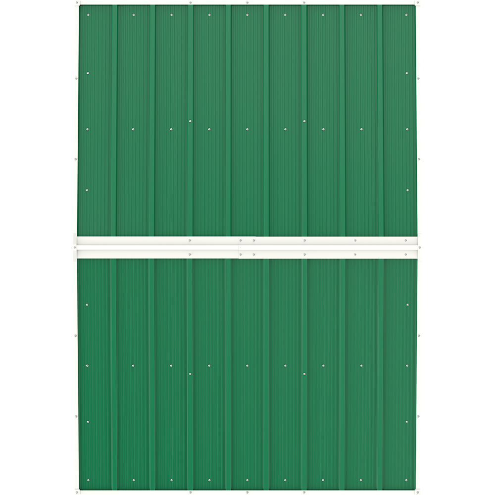 Casuta gradina DURAMAX Eco 8X6, otel, 262 x 182.2 x 191 cm, verde