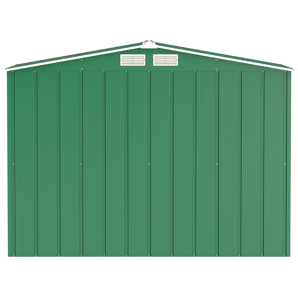 Casuta gradina DURAMAX Eco 8X6, otel, 262 x 182.2 x 191 cm, verde