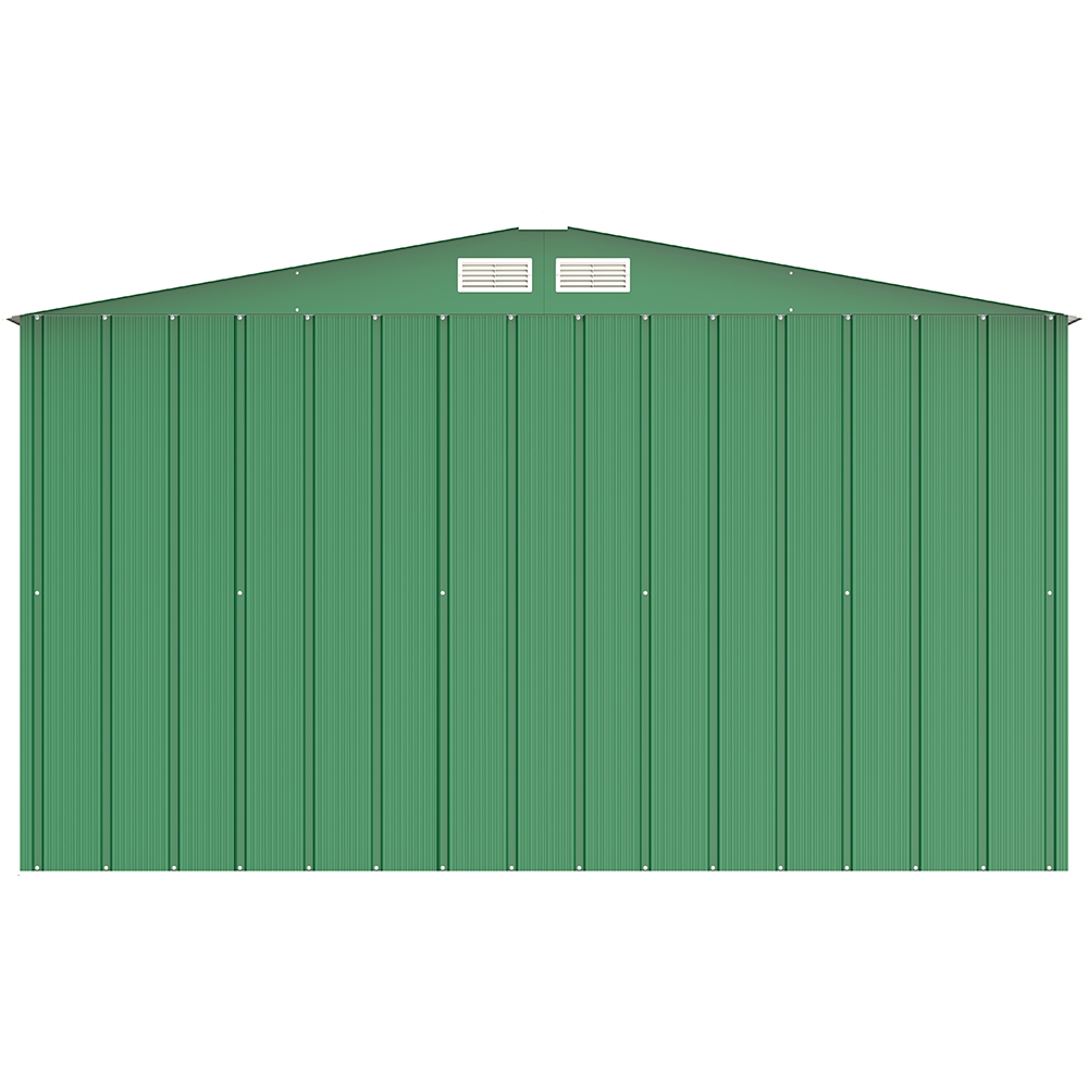 Casuta gradina DURAMAX Eco 10X10, otel, 322.1 x 302.3 x 196.1 cm, verde