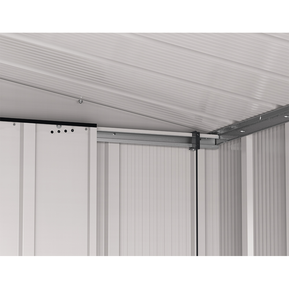 Casuta gradina DURAMAX Eco 6X6, otel, 202 x 182.2 x 180.5 cm, antracit