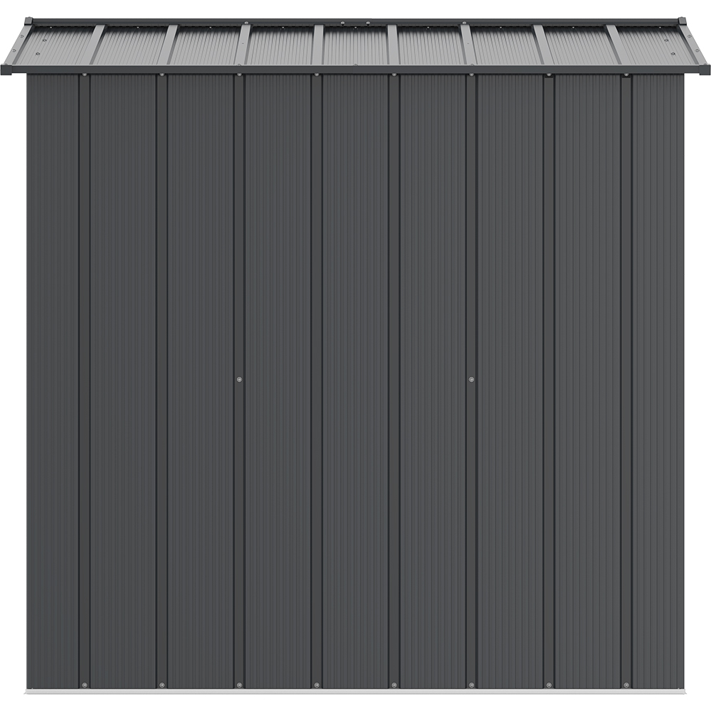 Casuta gradina DURAMAX Eco 6X6, otel, 202 x 182.2 x 180.5 cm, antracit