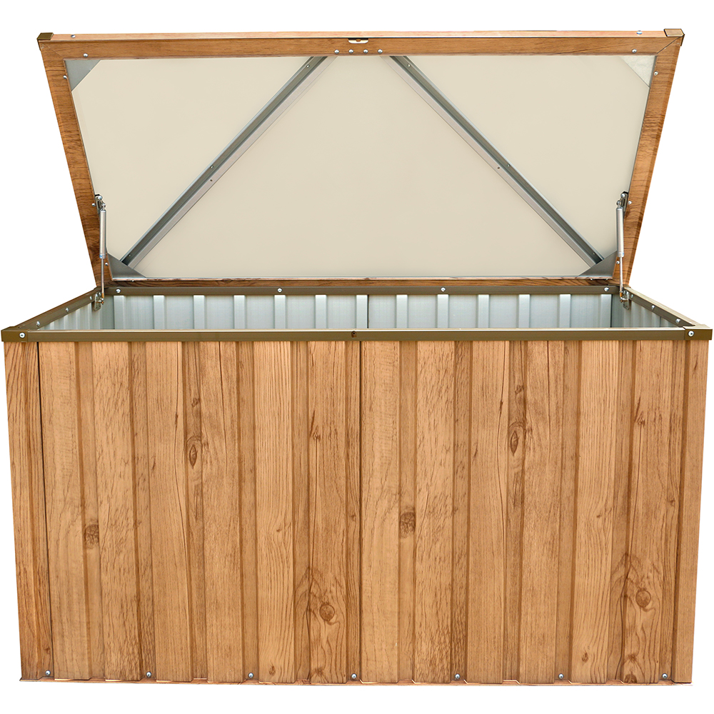 Lada depozitare gradina DURAMAX DH 1.3 585 L, 133.8 x 73 x 72.7 cm, maro