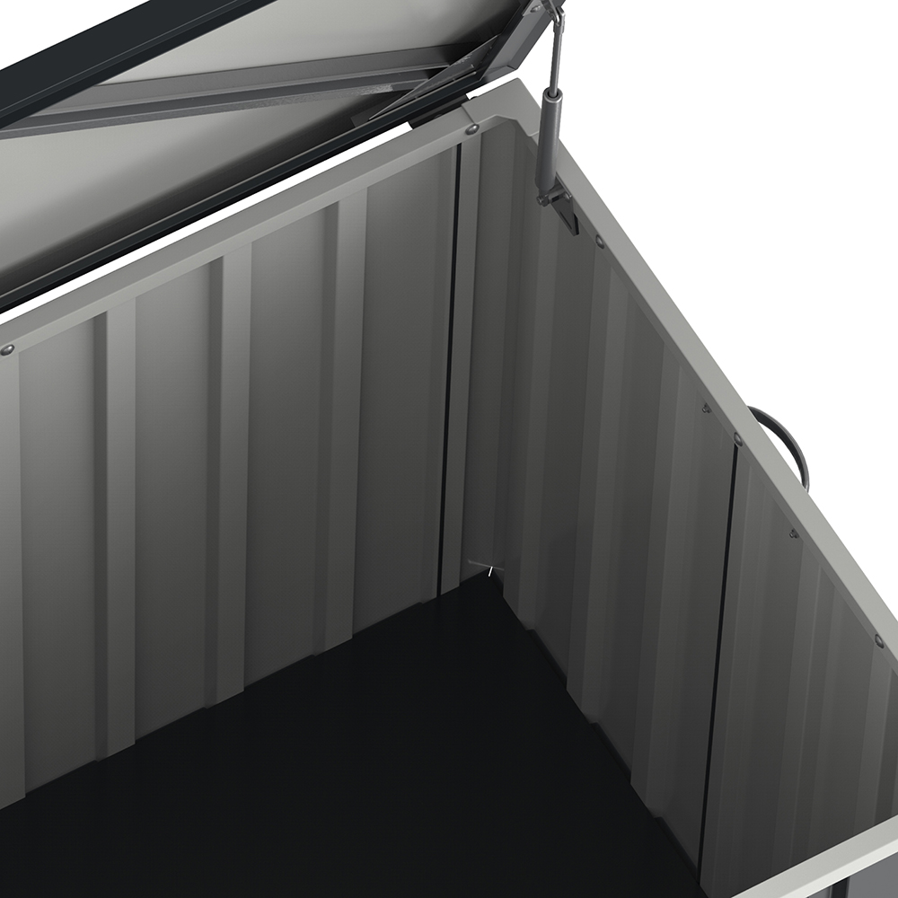Lada depozitare gradina DURAMAX DH 1.3 585 L, 133.8 x 73 x 72.7 cm, antracit