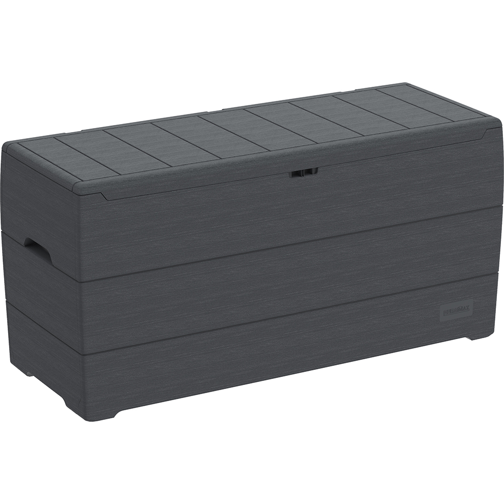 Lada depozitare gradina DURAMAX Durabox 270 L, 116.5 x 45 x 56 cm, gri