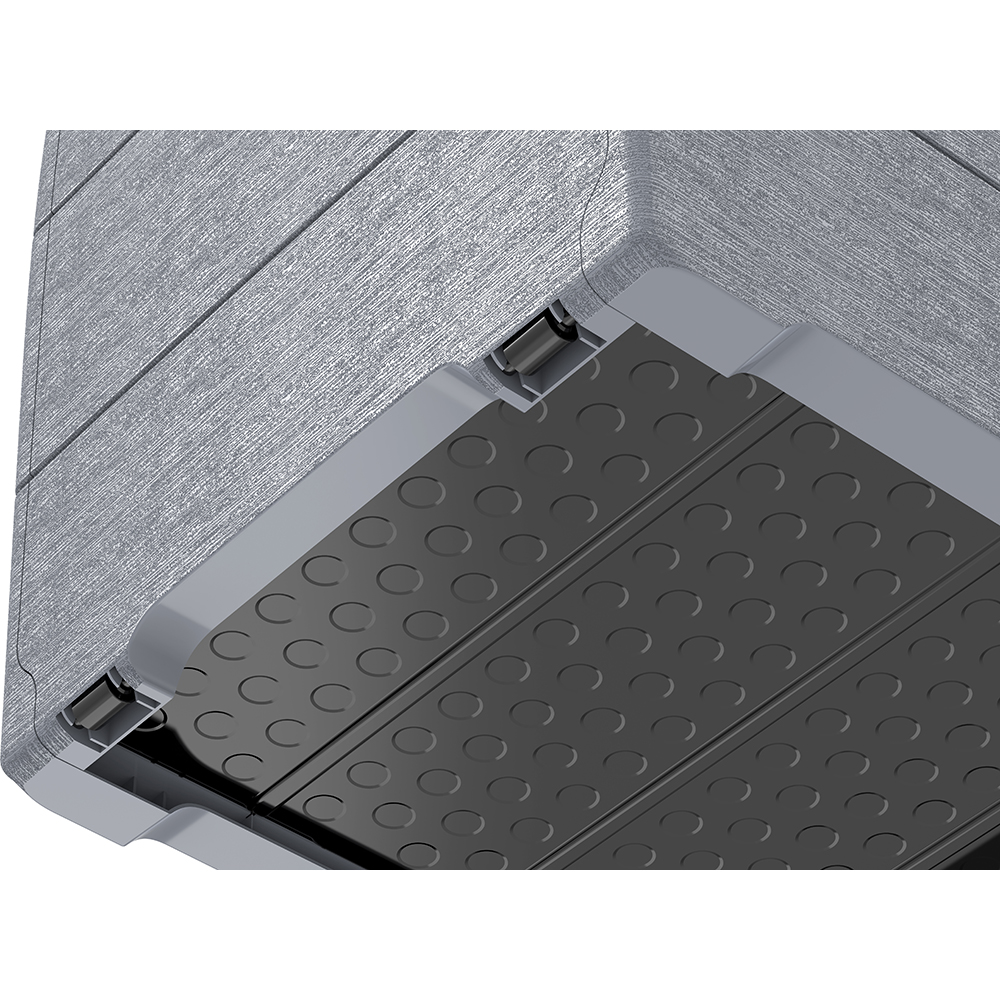 Lada depozitare gradina DURAMAX Durabox 270 L, 116.5 x 45 x 56 cm, gri