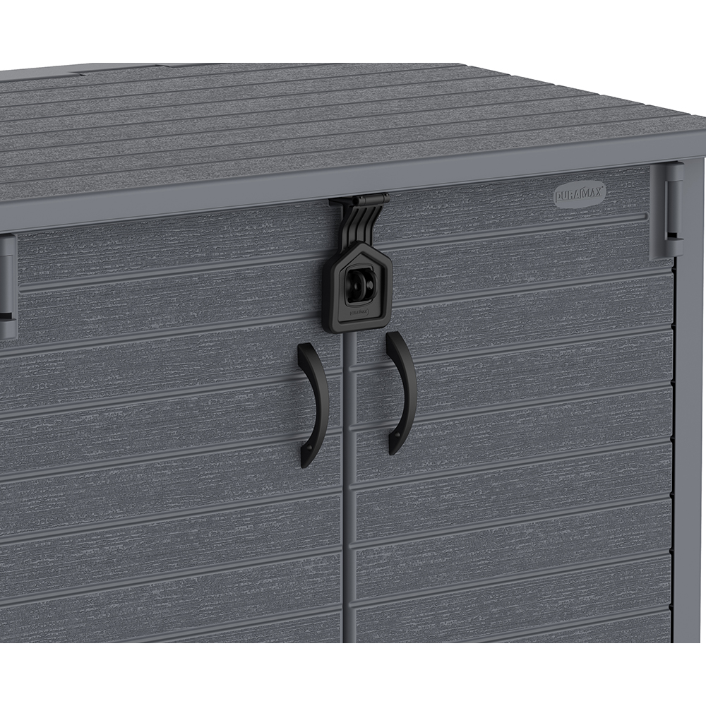 Dulap depozitare gradina DURAMAX Storeway 850 L, 130 x 74 x 110 cm, gri