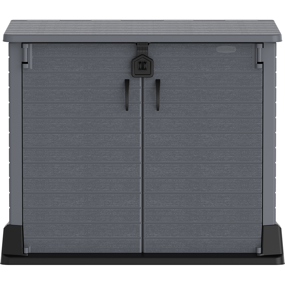 Dulap depozitare gradina DURAMAX Storeway 850 L, 130 x 74 x 110 cm, gri