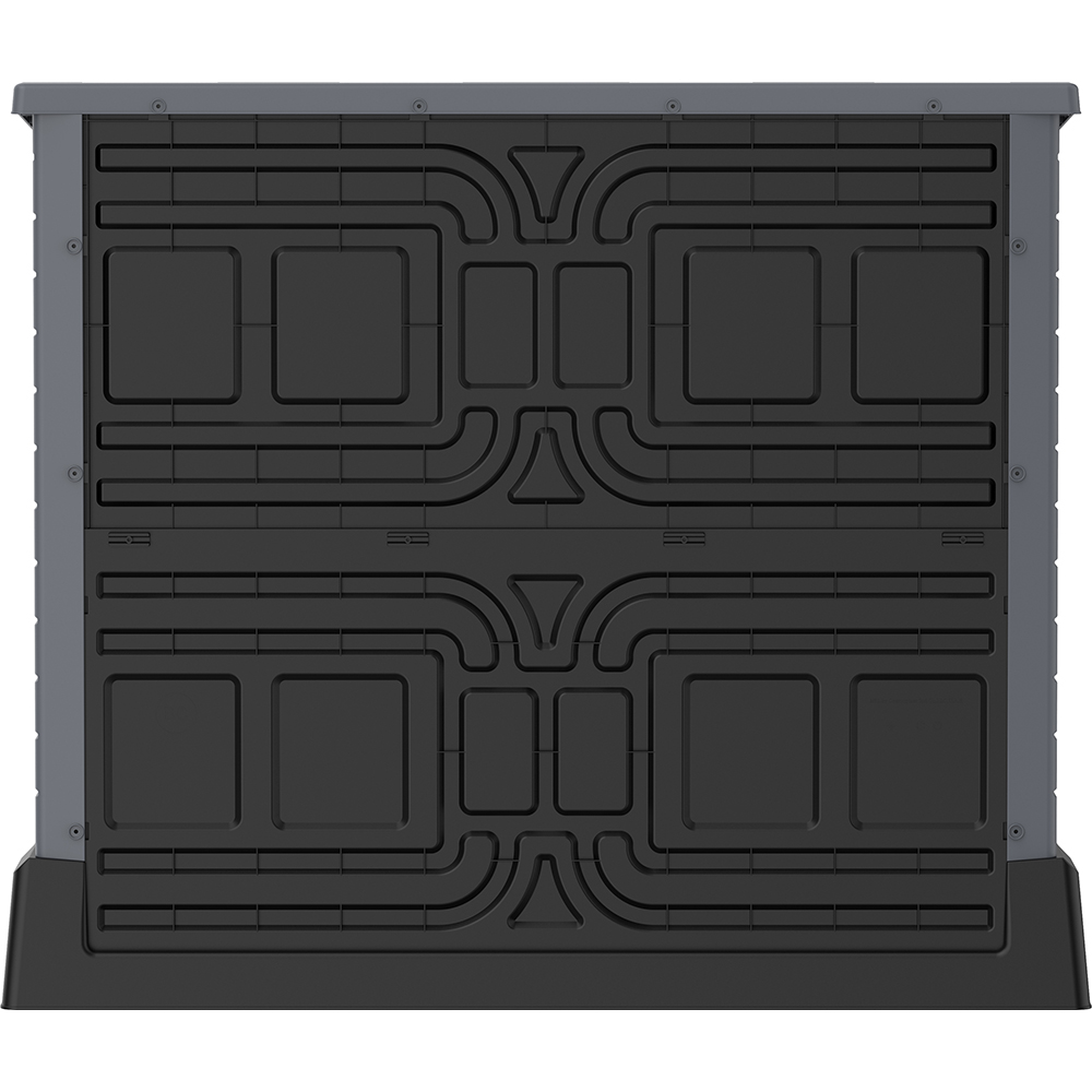 Dulap depozitare gradina DURAMAX Storeway 850 L, 130 x 74 x 110 cm, gri