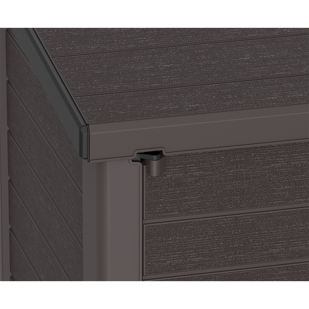 Dulap depozitare gradina DURAMAX Storeway 1200 L, 145 x 82.5 x 125 cm, maro