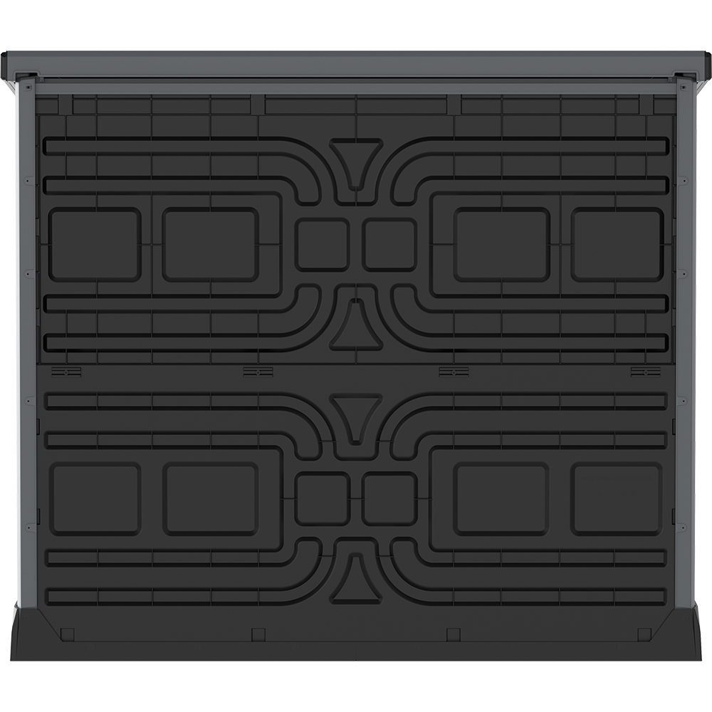 Dulap depozitare gradina DURAMAX Storeway 1200 L, 145 x 82.5 x 125 cm, maro