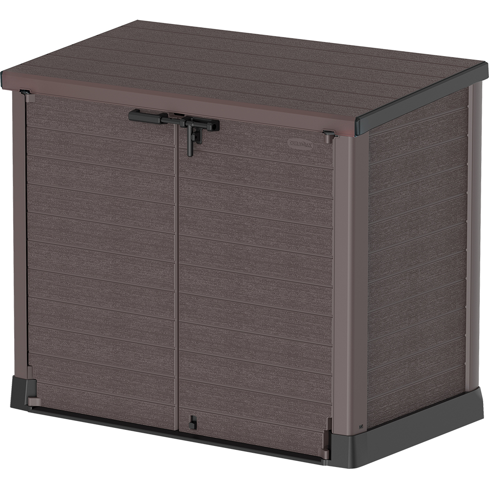 Dulap depozitare gradina DURAMAX Storeway 1200 L, 145 x 82.5 x 125 cm, maro