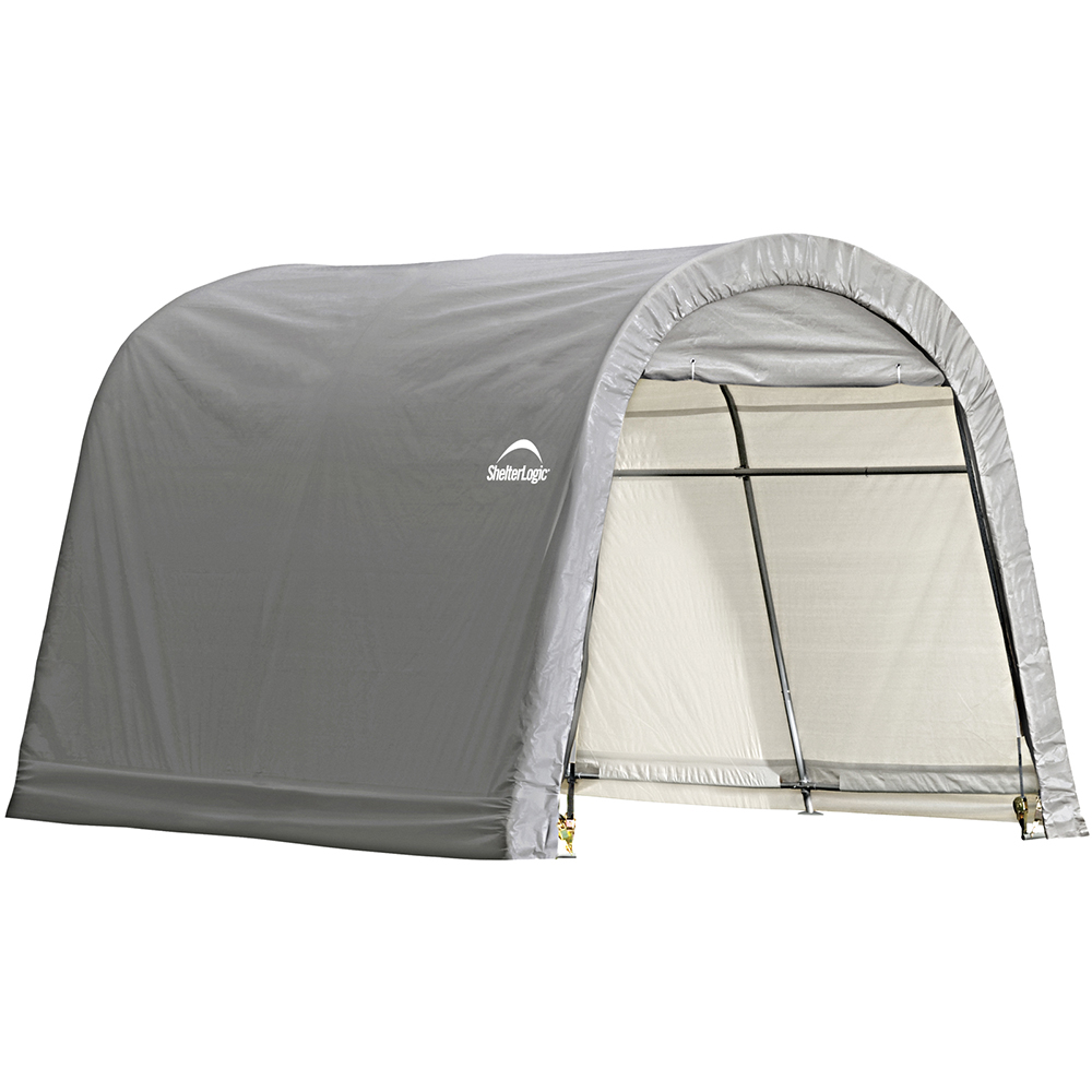 Pavilion gradina SHELTER LOGIC, metal, 300 x 300 x 240 cm, gri