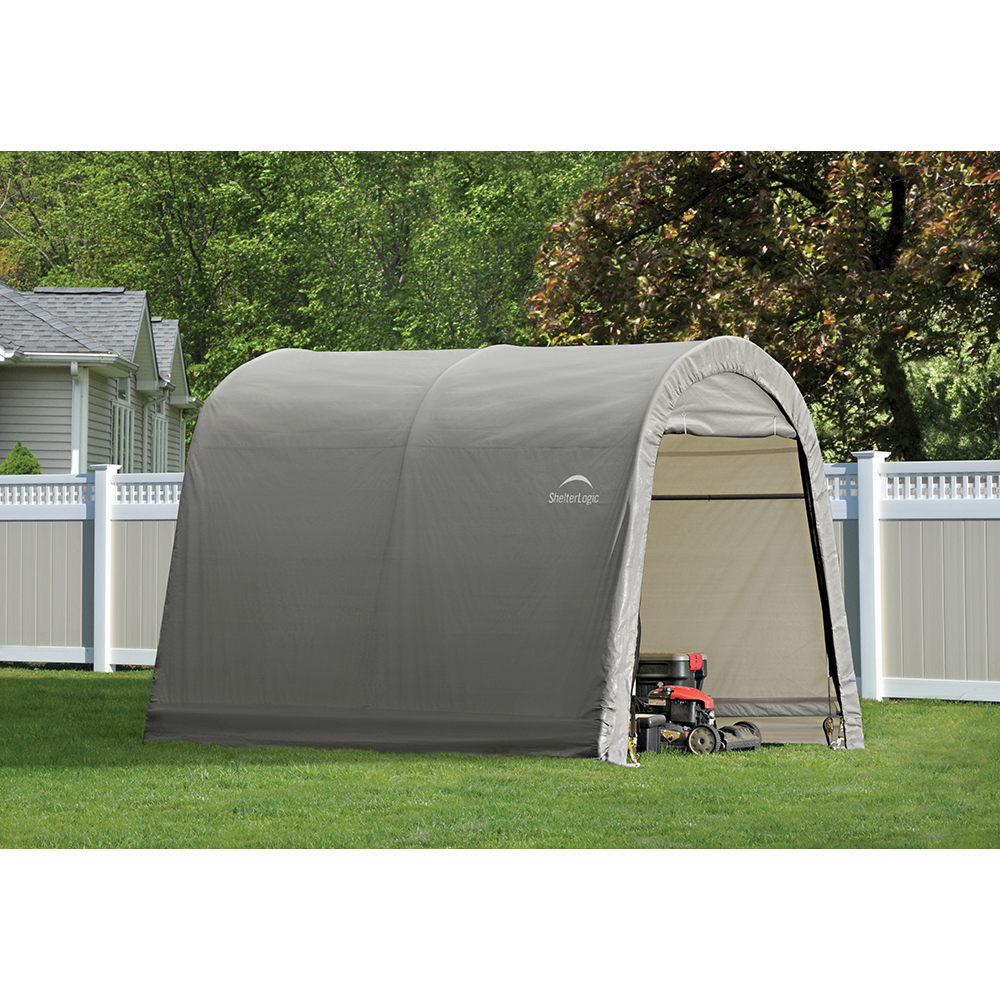 Pavilion gradina SHELTER LOGIC, metal, 300 x 300 x 240 cm, gri