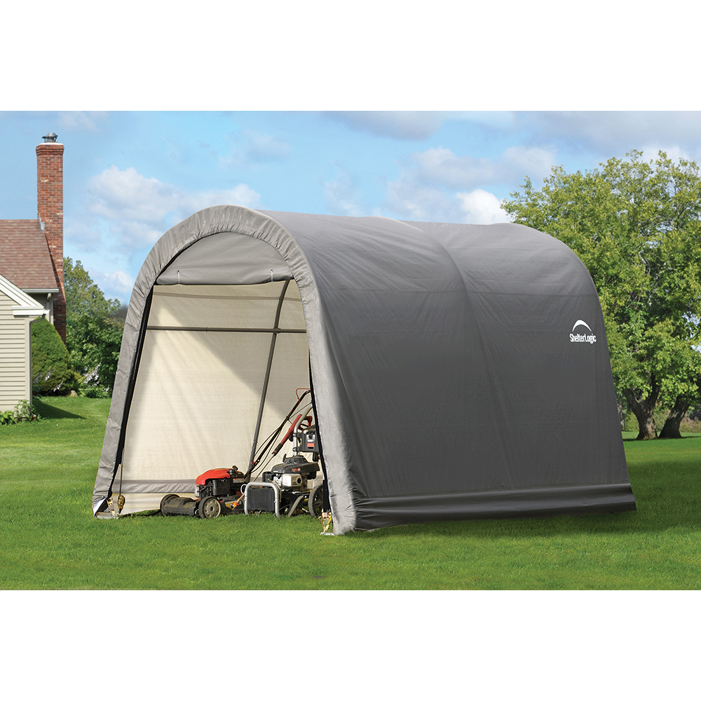 Pavilion gradina SHELTER LOGIC, metal, 300 x 300 x 240 cm, gri