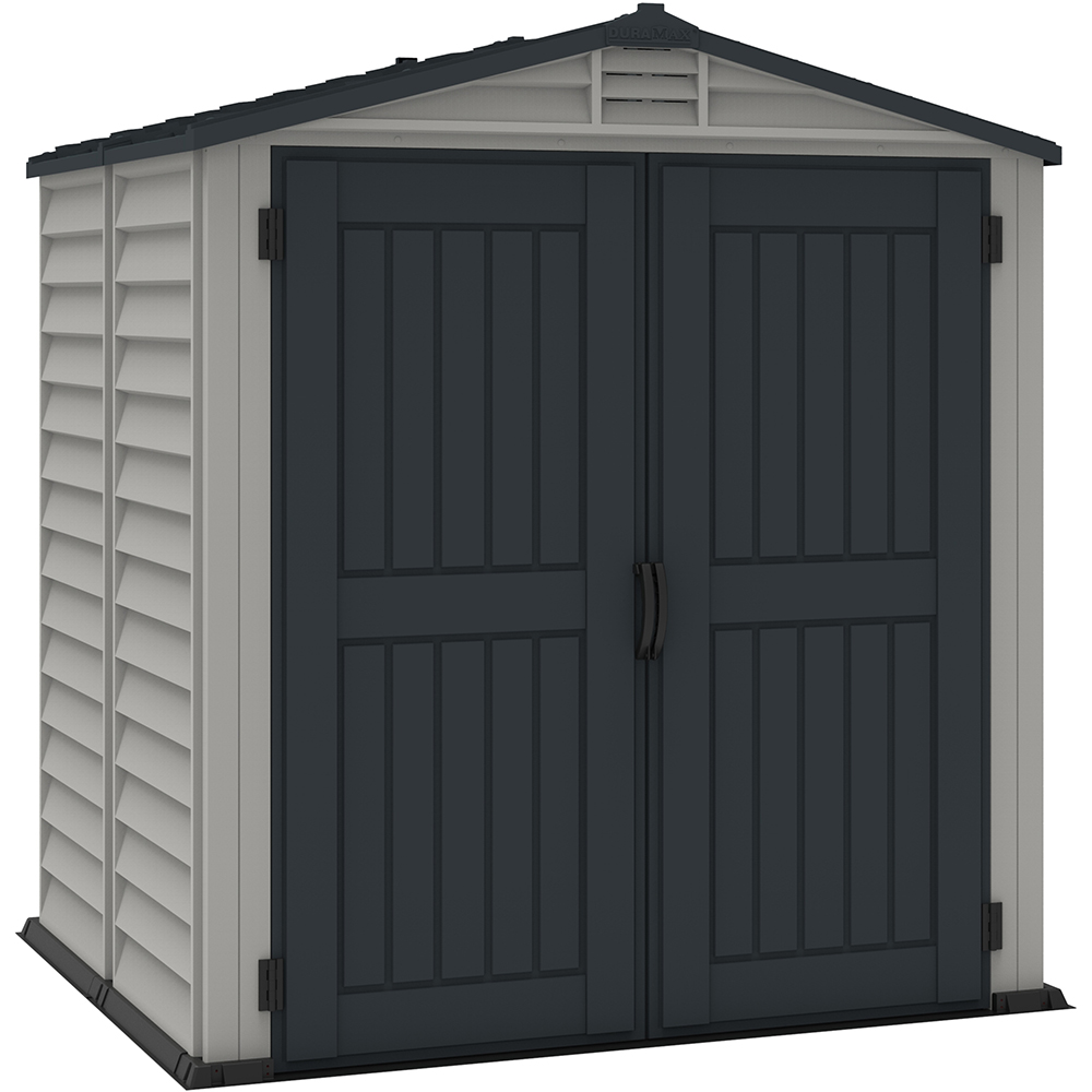 Casuta gradina DURAMAX Storemate P, rasina, 190 x 213 x 187 cm, gri antracit