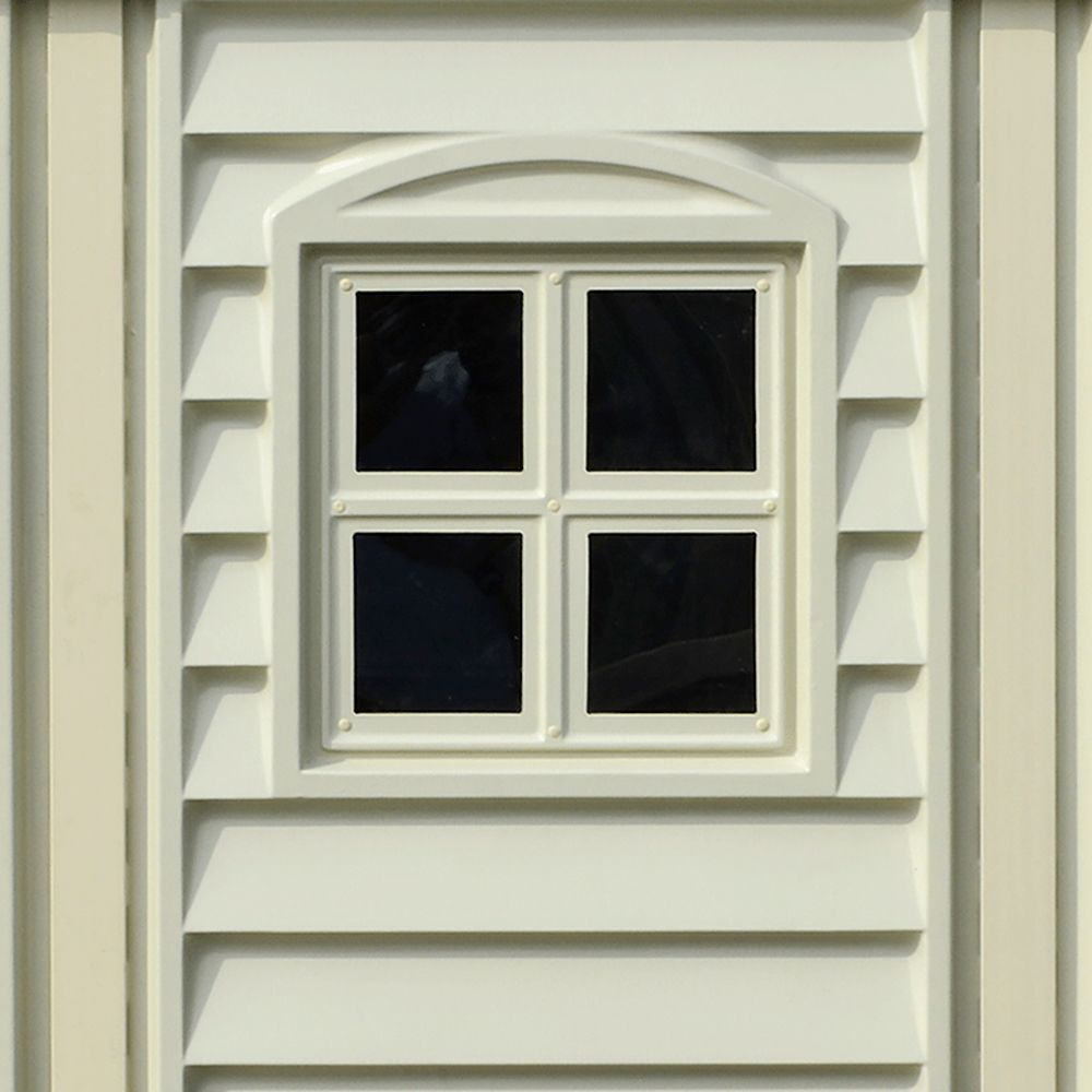 Casuta gradina DURAMAX Woodside, rasina, 324.8 x 239.7 x 233.2 cm, bej-maro deschis