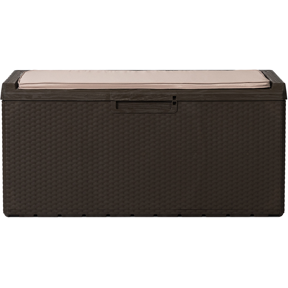 Lada depozitare gradina TOOMAX Portonovo, PP, 123.7 x 54.5 x 58.7 cm, maro